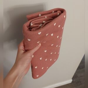 Spearmint Love Organic Cotton Waffle Swaddle